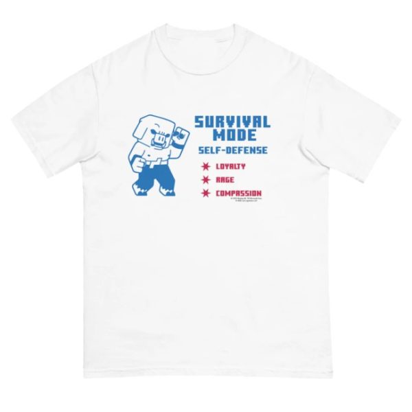 kenny Minecraft Shop Merch A Minecraft Movie Self Defense Comfort Colors Adult Shirt1