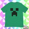 kenny Minecraft Shop Merch Minecraft Creeper Face Adult Shirt