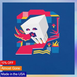 kenny Minecraft Shop Merch Minecraft Ghast Adult Shirt