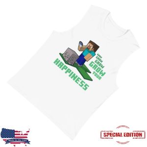 kenny Minecraft Shop Merch Minecraft Grow Your Happiness Adult Tank Top0 kenny Minecraft Shop Merch Minecraft Grow Your Happiness Adult Tank Top0