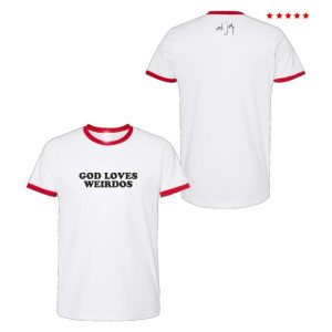kenny Mt Joy Merch Store God Loves Weirdos Shirt