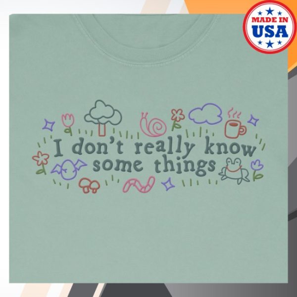 kenny Mythical Merch I Dont Really Know Some Things Tee1