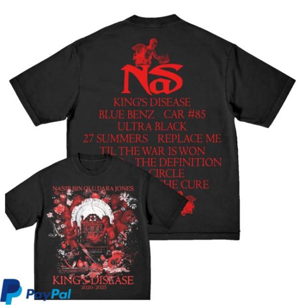 kenny Nasir Jones Merch Shop Store Kings Disease Anniversary Shirt