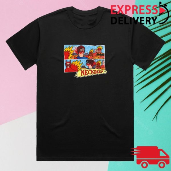 kenny Neck Deep Merch Store Lnotgy 10 Year Black Tee