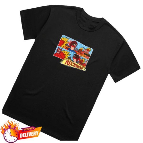 kenny Neck Deep Merch Store Lnotgy 10 Year Black Texe