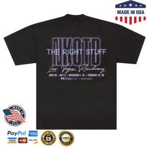 kenny New Kids On The Block Merch The Right Stuff Residency Tee1