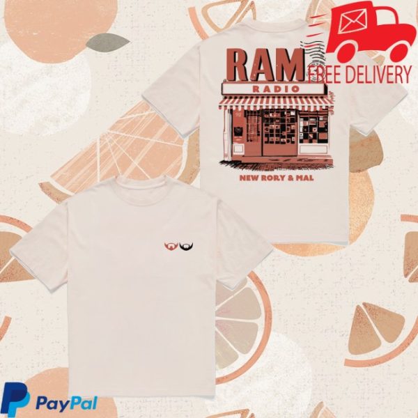 kenny New Rory Mal Merch Ram Radio Tee0
