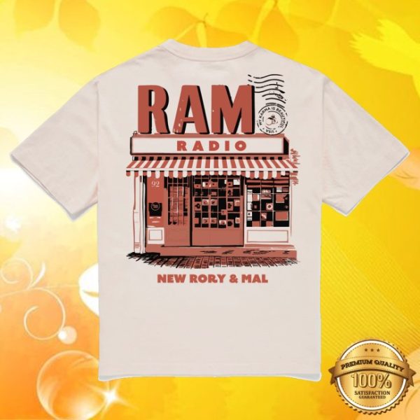 kenny New Rory Mal Merch Ram Radio Tee1