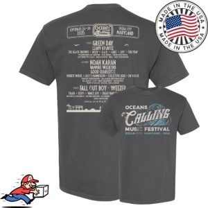 kenny Oceans Calling Festival Wave Lineup Shirt