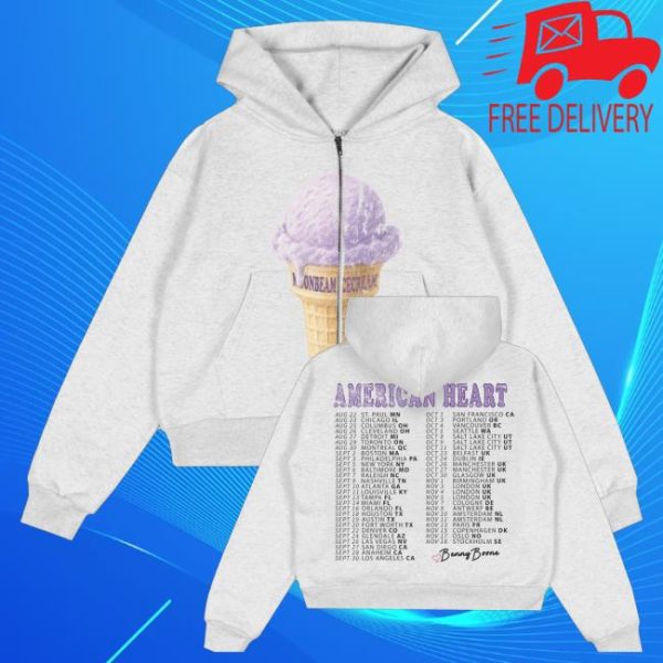 kenny Official Benson Boone Merch Shop Store Ice Cream Hoodied