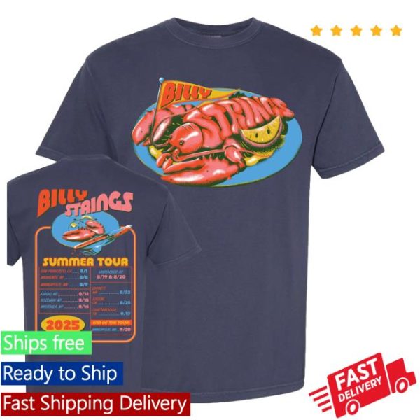 kenny Official Billy Strings Lobster With Dates Dannnprints Shirts