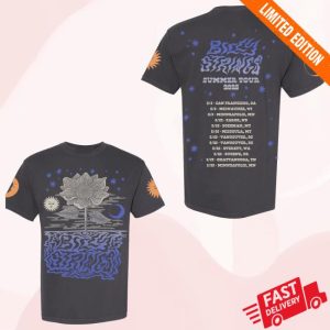 kenny Official Billy Strings Merch Shop Store Nightflower Tee With Dates Anna Degnbol Shirt