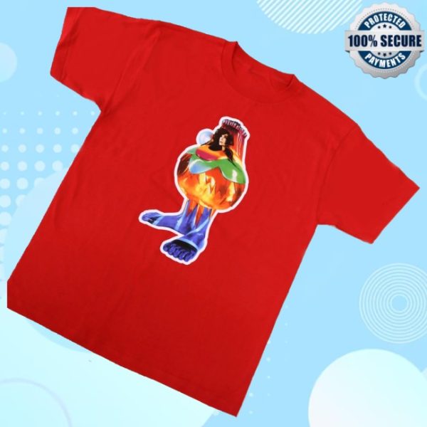 kenny Official Bjork Merch Store Volta Red Shirts