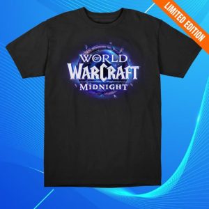 kenny Official Blizzard Gear Store World Of Warcraft Midnight Logo Black Shirt kenny Official Blizzard Gear Store World Of Warcraft Midnight Logo Black Shirt