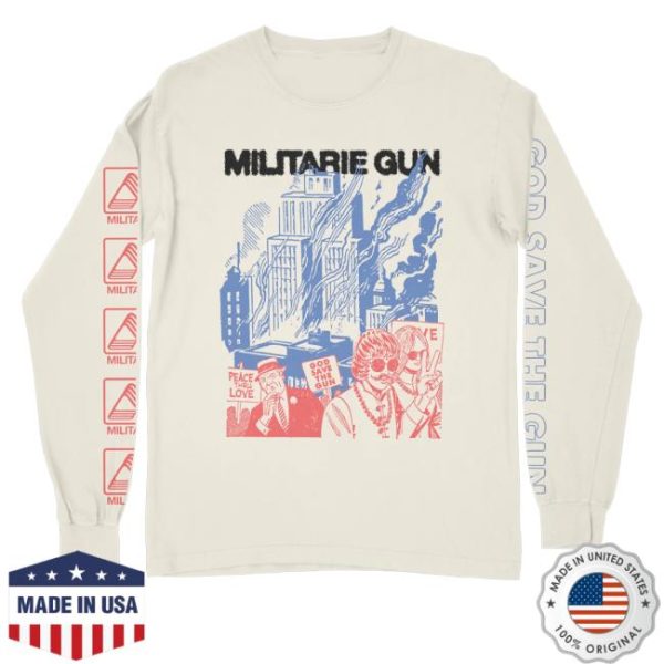 kenny Official Bodega Loma Vista Merch Store Shop God Save The Gun Long Sleeve Shirt