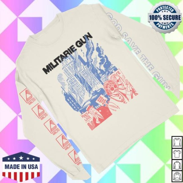 kenny Official Bodega Loma Vista Merch Store Shop God Save The Gun Long Sleeve Shirtd