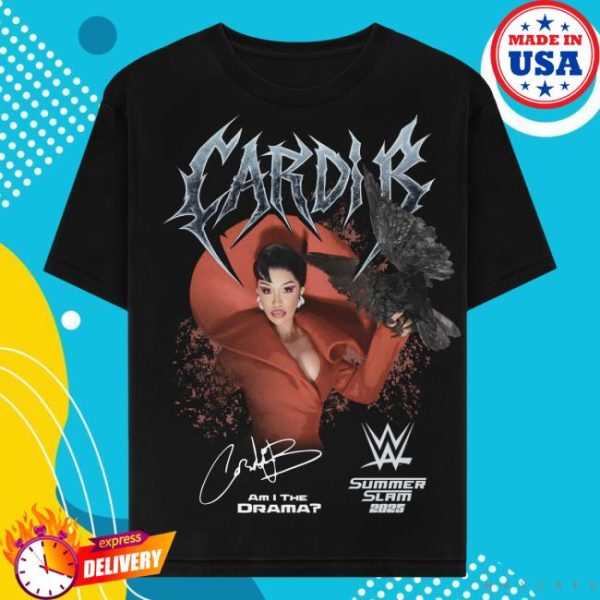 kenny Official Cardi B Am I The Drama X Wwe Shirt