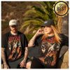 kenny Official Dragon Duel Washed Black Shirt