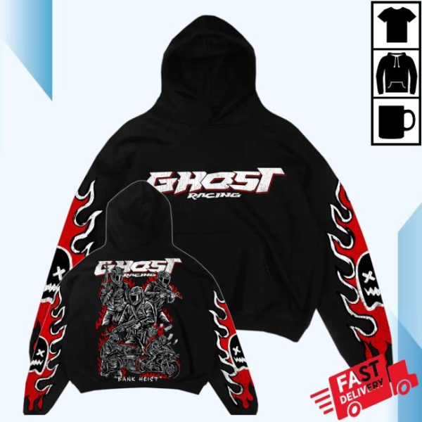 kenny Official Ghost Racing Merch Shop Store Bank Heist Shirt