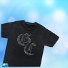 kenny Official Goodcharlotte Merch Shop Store Good Charlotte Text Stone Wash Shirtss