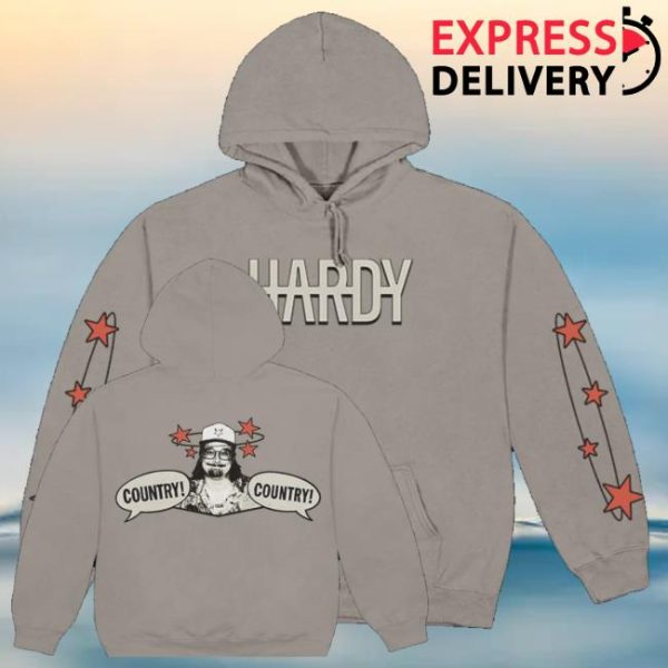 kenny Official Hardy Merch Shop Store Country Country Gray Hoodie
