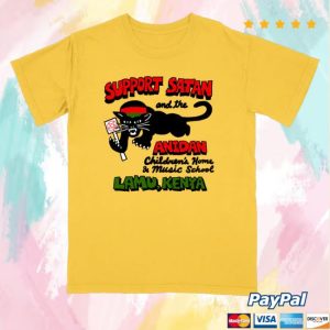 kenny Official Hello Merch Store Shop Support Satan Yellow Shirt