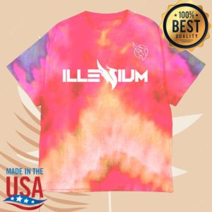 kenny Official Illenium Merch Shop Store Tie Dye Illenium I Shirt