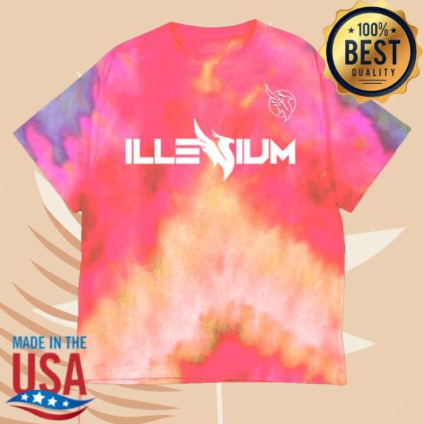 kenny Official Illenium Merch Shop Store Tie Dye Illenium I Shirt