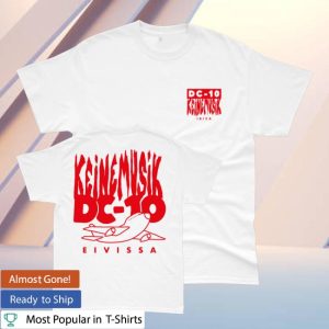 kenny Official Keinemusik Dc10 2025 White Red Shirt kenny Official Keinemusik Dc10 2025 White Red Shirt