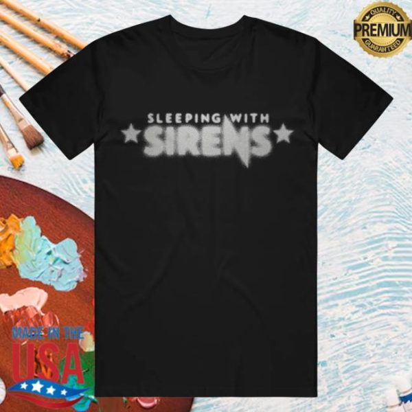 kenny Official Sirens Merch Shop Store Blurred Logo Shirt