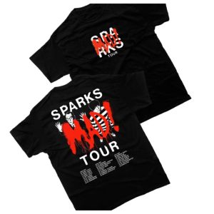 kenny Official Sparks Merch Shop Store 2025 Mad Tour Shirts