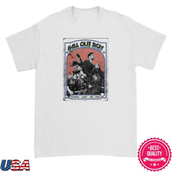 kenny Official Summer Sonic Merch Store Shop Fall Out Boy Patrick Andy Joe Pete Shirt