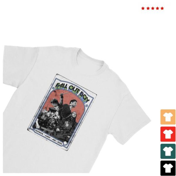 kenny Official Summer Sonic Merch Store Shop Fall Out Boy Patrick Andy Joe Pete Shirts