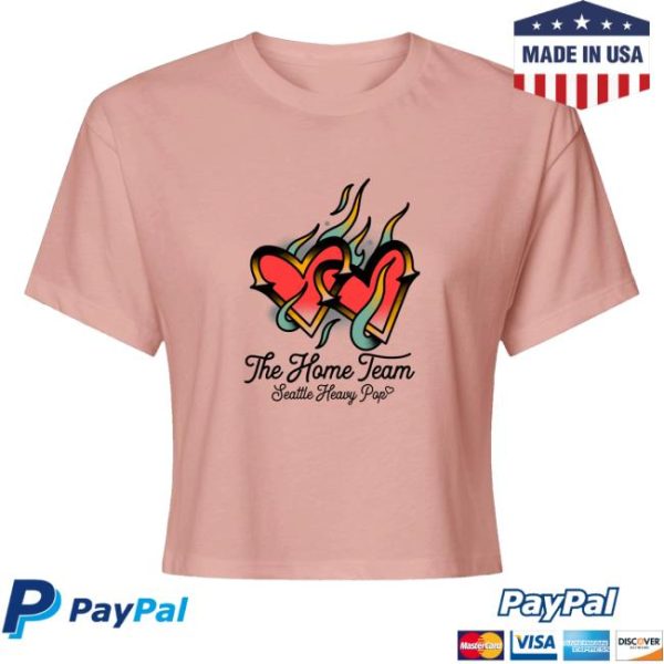 kenny Official The Home Team Merch Shop Store Burning Hearts Shirt