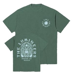 kenny Official The Lumineers Merch Shop Store Automatic August 2Nd Denver Colorado Event Shirt