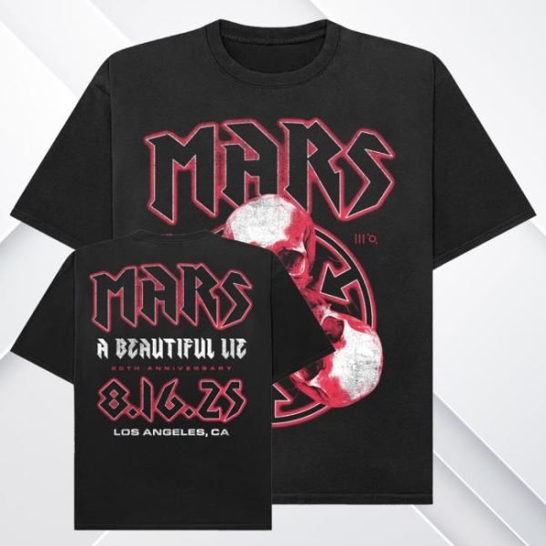 kenny Official Thirty Second Stomars Merch Shop Store A Beautiful Lie 20Th Anniversary 3 Skull Shirt