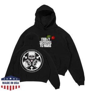 kenny Official Thirty Seconds To Mars Merch Shop A Beautiful Lie 20Th Anniversary Rose Shirt