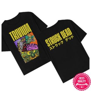 kenny Official Trivium Merch Shop Store Struck Dead Black Shirts