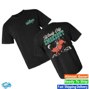 kenny Official Windy City Smoke Out Merch Store Shop 2025 Black Rodeo Pig Shirtss
