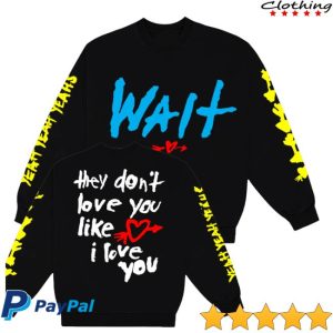 kenny Official Yeah Yeah Yeahs Merch Shop Wait Sweatshirt
