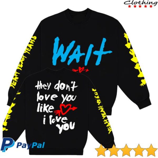 kenny Official Yeah Yeah Yeahs Merch Shop Wait Sweatshirt