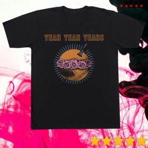 kenny Official Yeah Yeah Yeahs Moon Rose Shirt