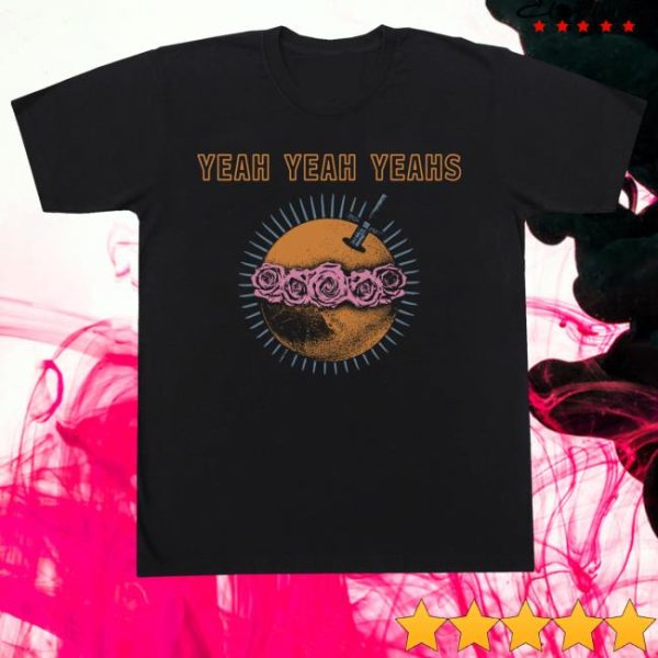 kenny Official Yeah Yeah Yeahs Moon Rose Shirt