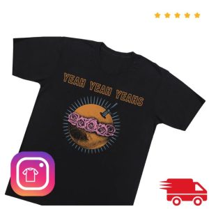 kenny Official Yeah Yeah Yeahs Moon Rose Shirtss kenny Official Yeah Yeah Yeahs Moon Rose Shirtss