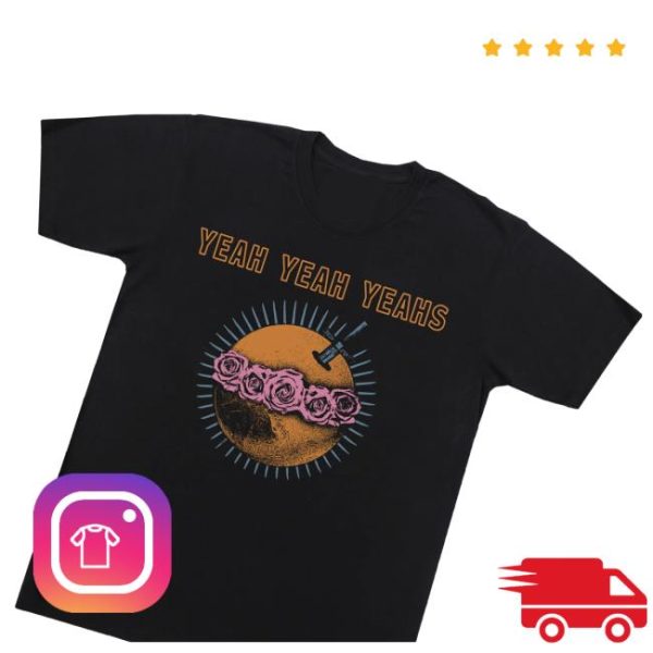 kenny Official Yeah Yeah Yeahs Moon Rose Shirtss