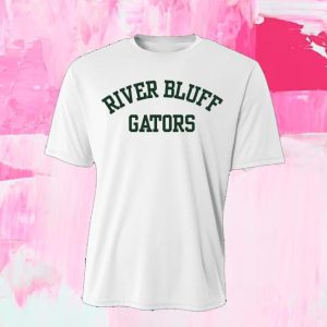kenny One Stop Team River Bluff Gators White Shirt