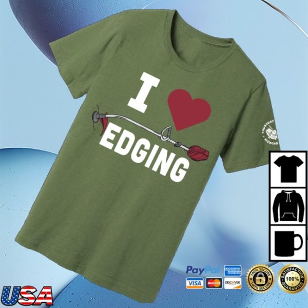 kenny Outkick Merch Store I Love Edging Heavyweight Shirts