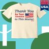 kenny Outkick Merch Store Thank You For Your Attention Heavyweight Cotton Shirt
