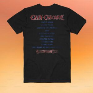 kenny Ozzy Merch Store Blizzard Of Ozz Tracklist Shirt kenny Ozzy Merch Store Blizzard Of Ozz Tracklist Shirt