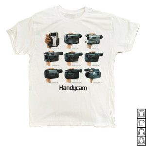 kenny Parallel Store Washed Handycam Vintage White Shirt